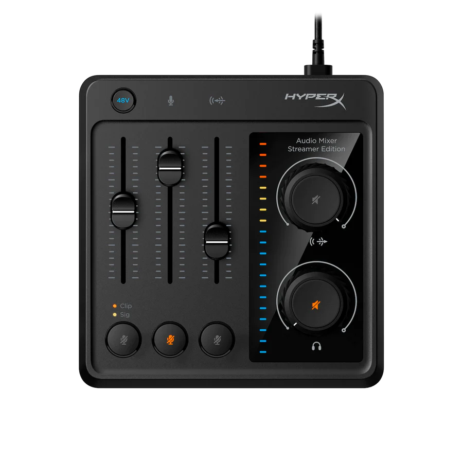 HyperX Audio Mixer - XLR Interface for Creators HyperX Audio Mixer - XLR Interface for Creators